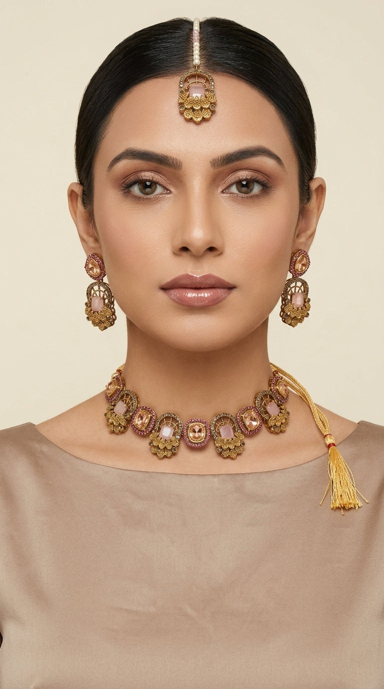 Shop the Jawayriya Heritage Necklace from Zarosh Jewel