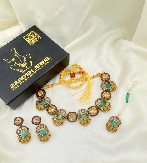 Shop the Jawayriya Heritage Necklace from Zarosh Jewel