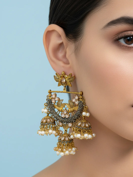 Jhumka Bridal Earrings | ZAROSH JEWEL