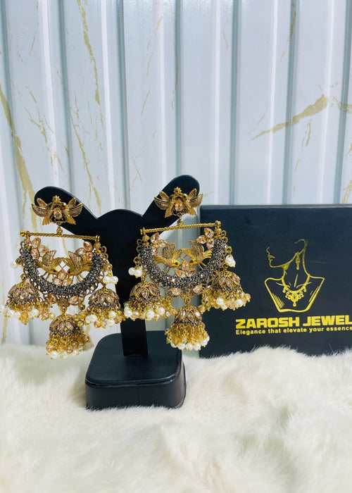 Shop the Jhumka Bridal Earrings from Zarosh Jewel