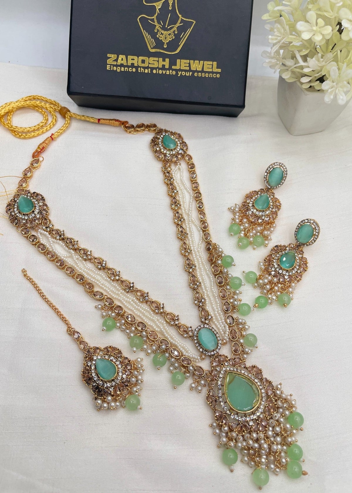 Shop the Josie Malla Set from Zarosh Jewel