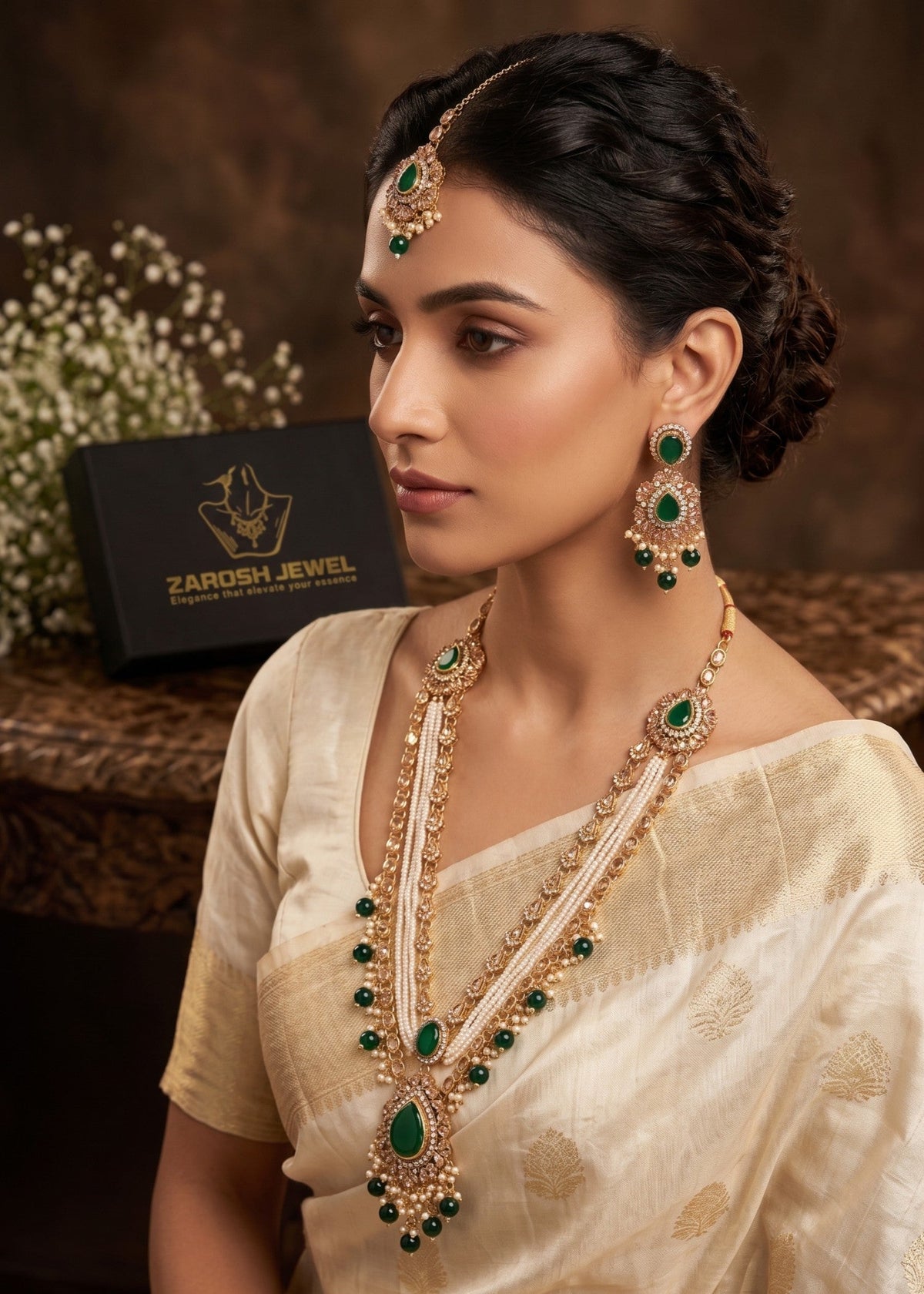 Shop the Josie Malla Set from Zarosh Jewel
