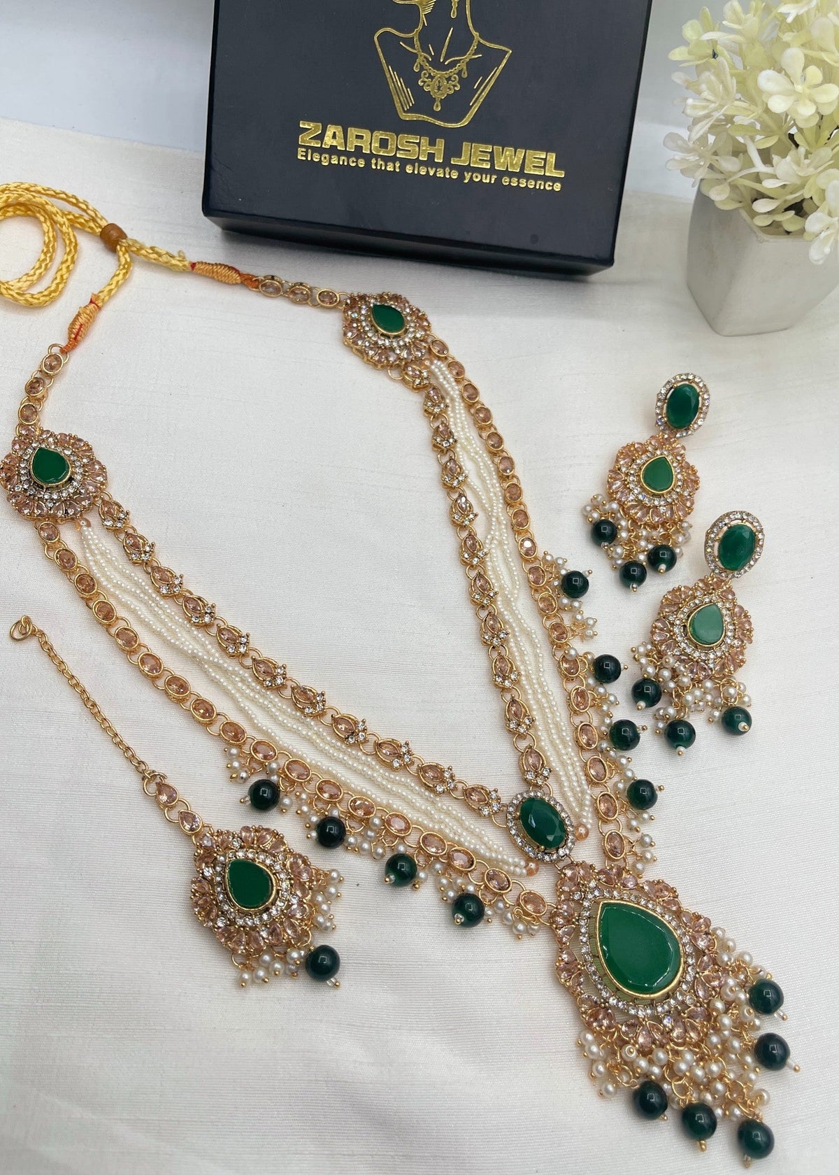 Shop the Josie Malla Set from Zarosh Jewel
