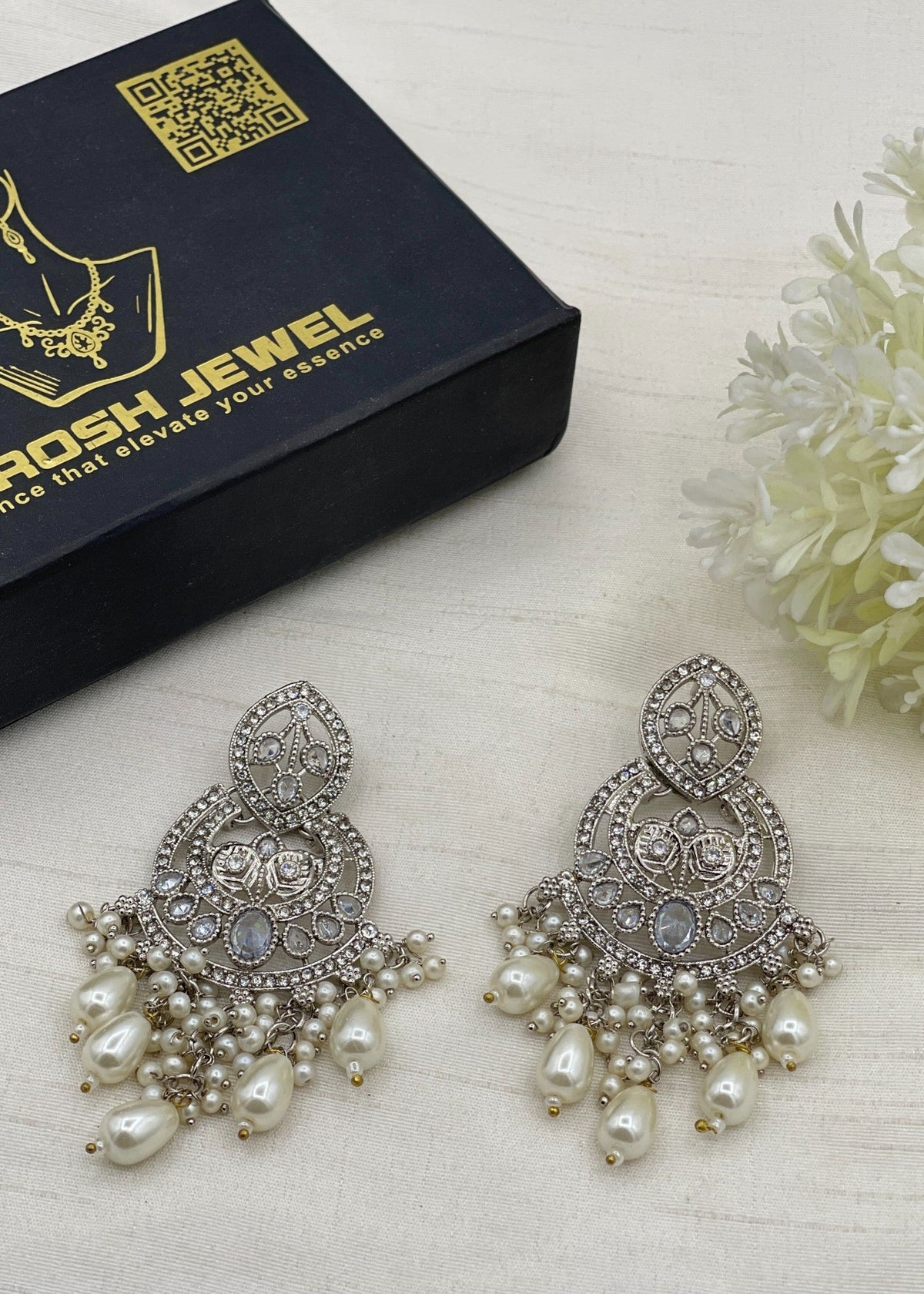 Shop the Jowhara Elegent Earring from Zarosh Jewel