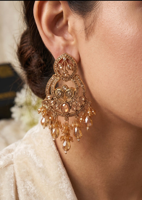 Shop the Jowhara Elegent Earring from Zarosh Jewel