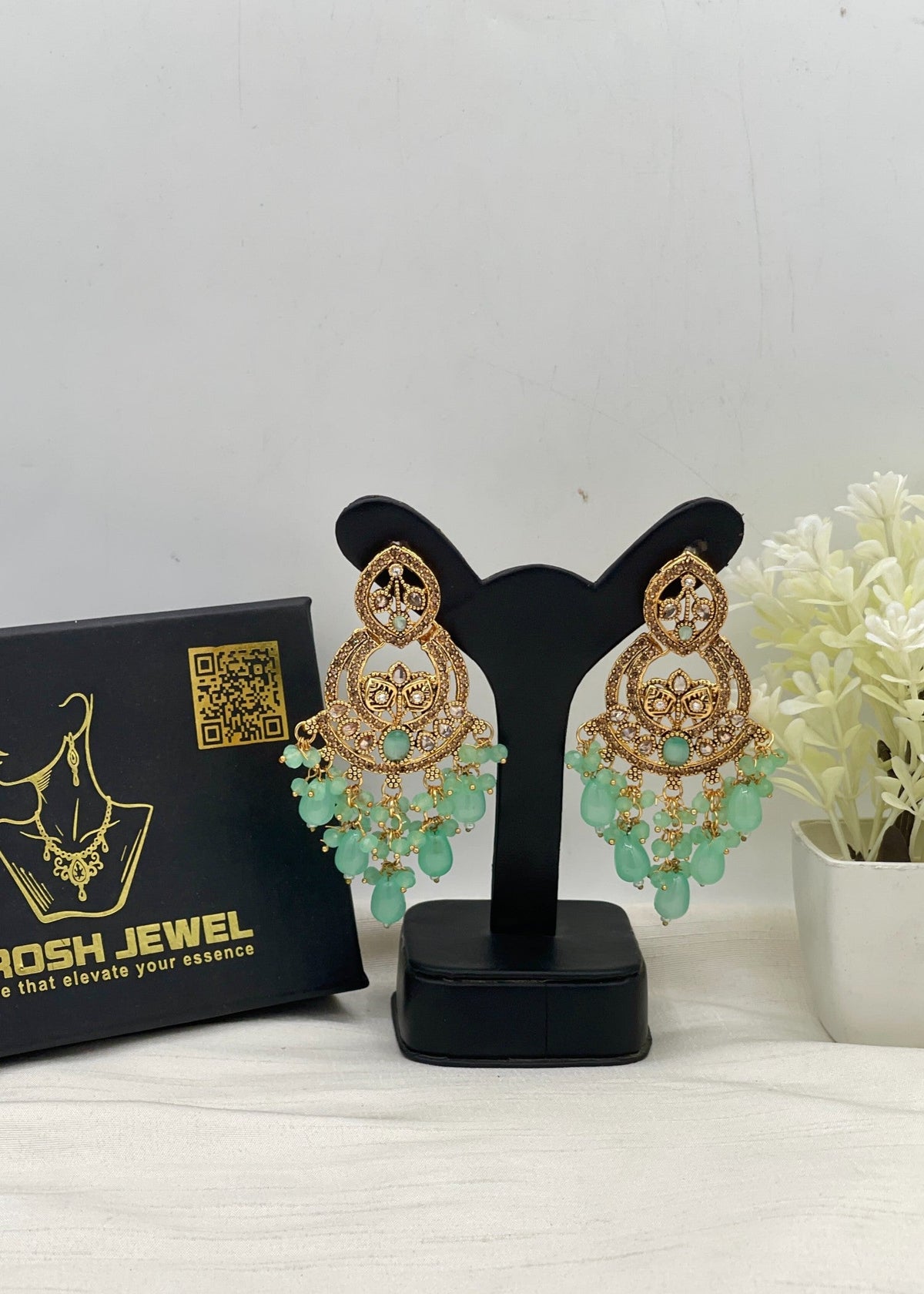 Shop the Jowhara Elegent Earring from Zarosh Jewel