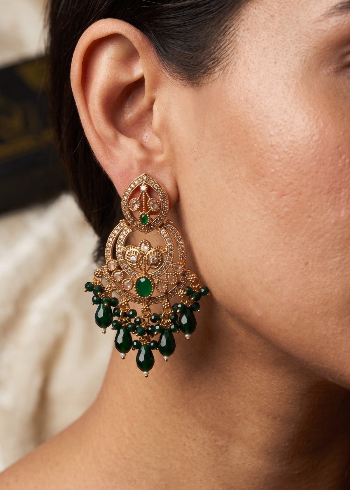 Shop the Jowhara Elegent Earring from Zarosh Jewel