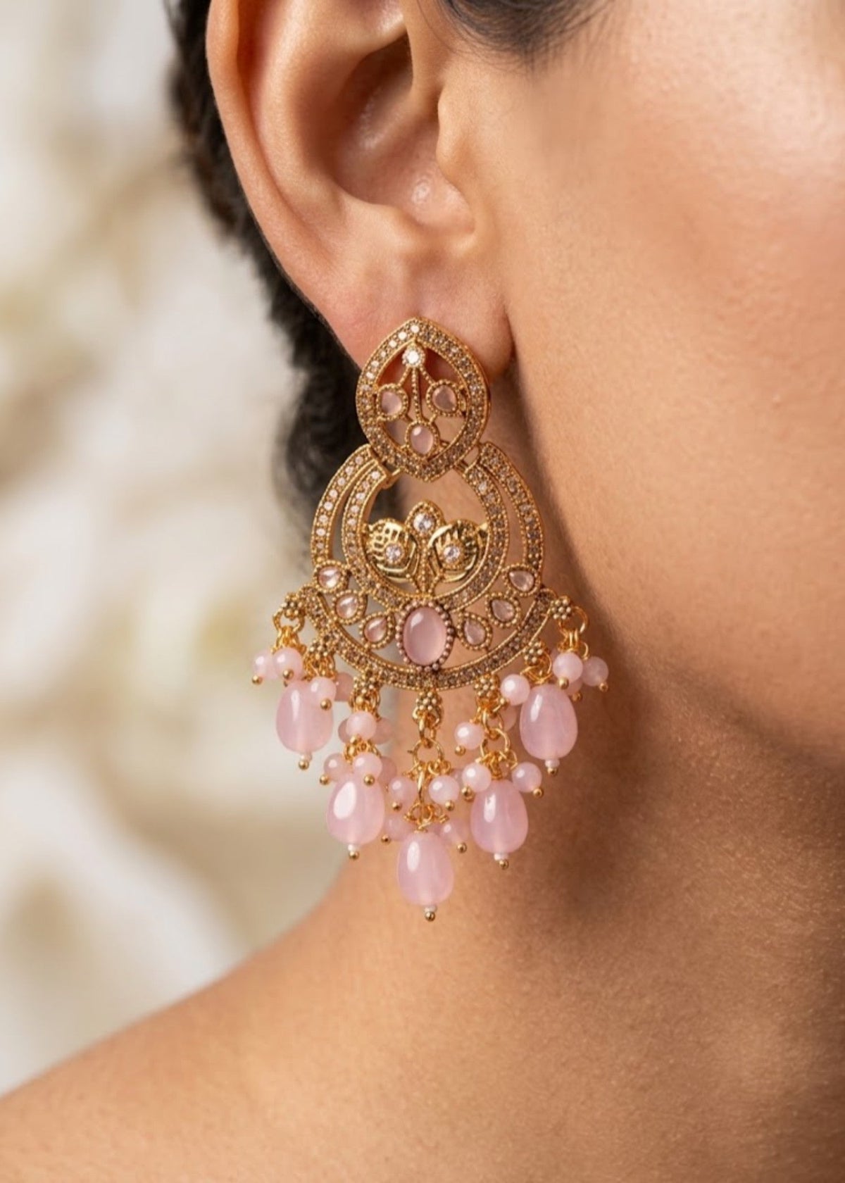 Shop the Jowhara Elegent Earring from Zarosh Jewel