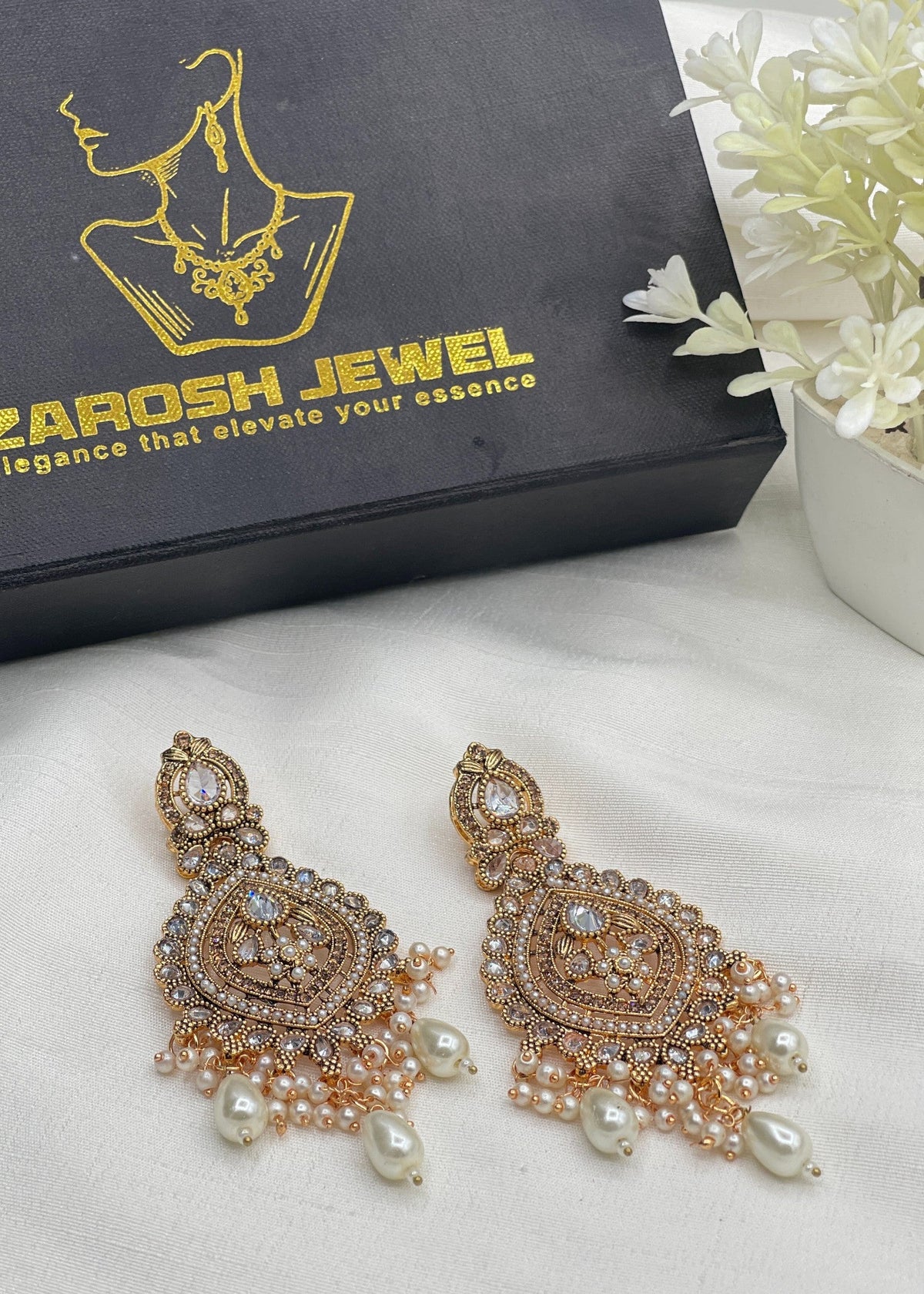 Shop the Kamila Earrings from Zarosh Jewel