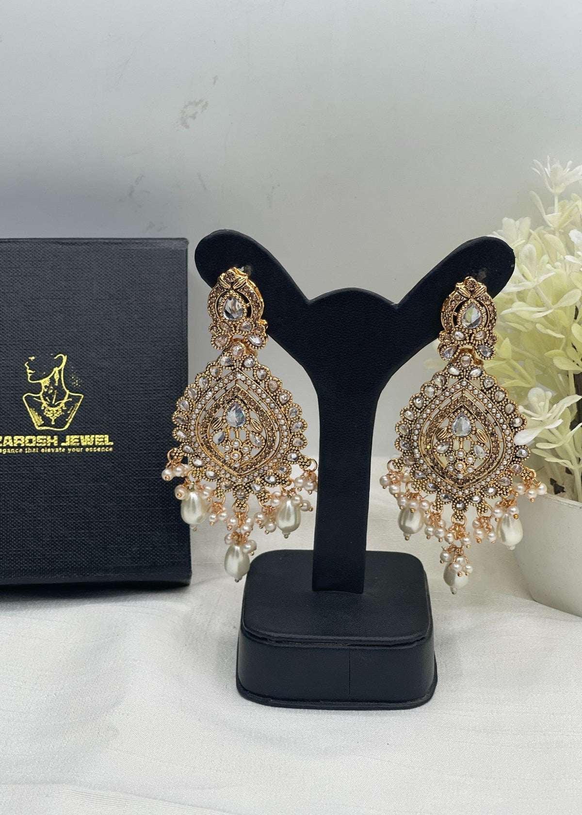 Shop the Kamila Earrings from Zarosh Jewel