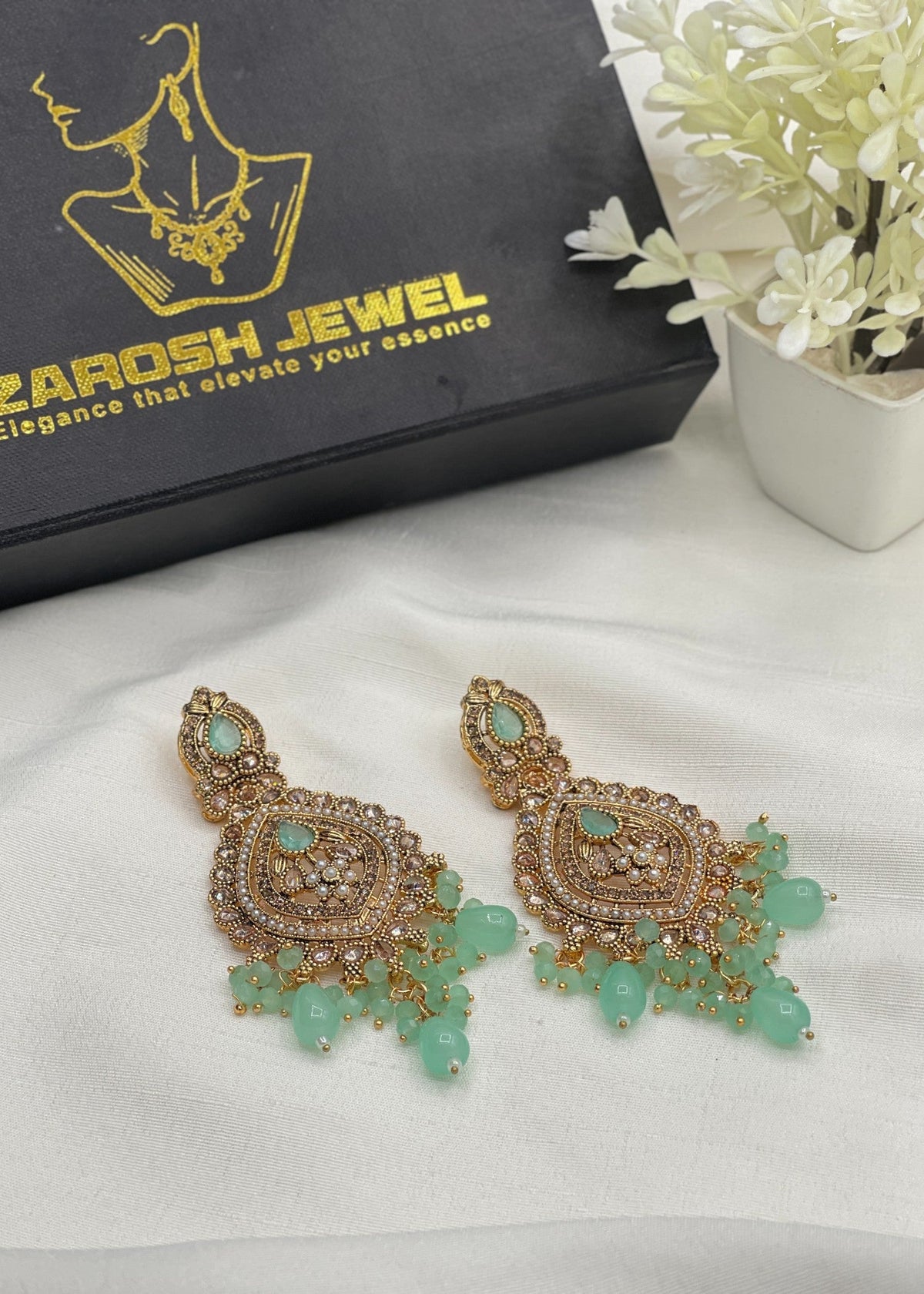 Shop the Kamila Earrings from Zarosh Jewel