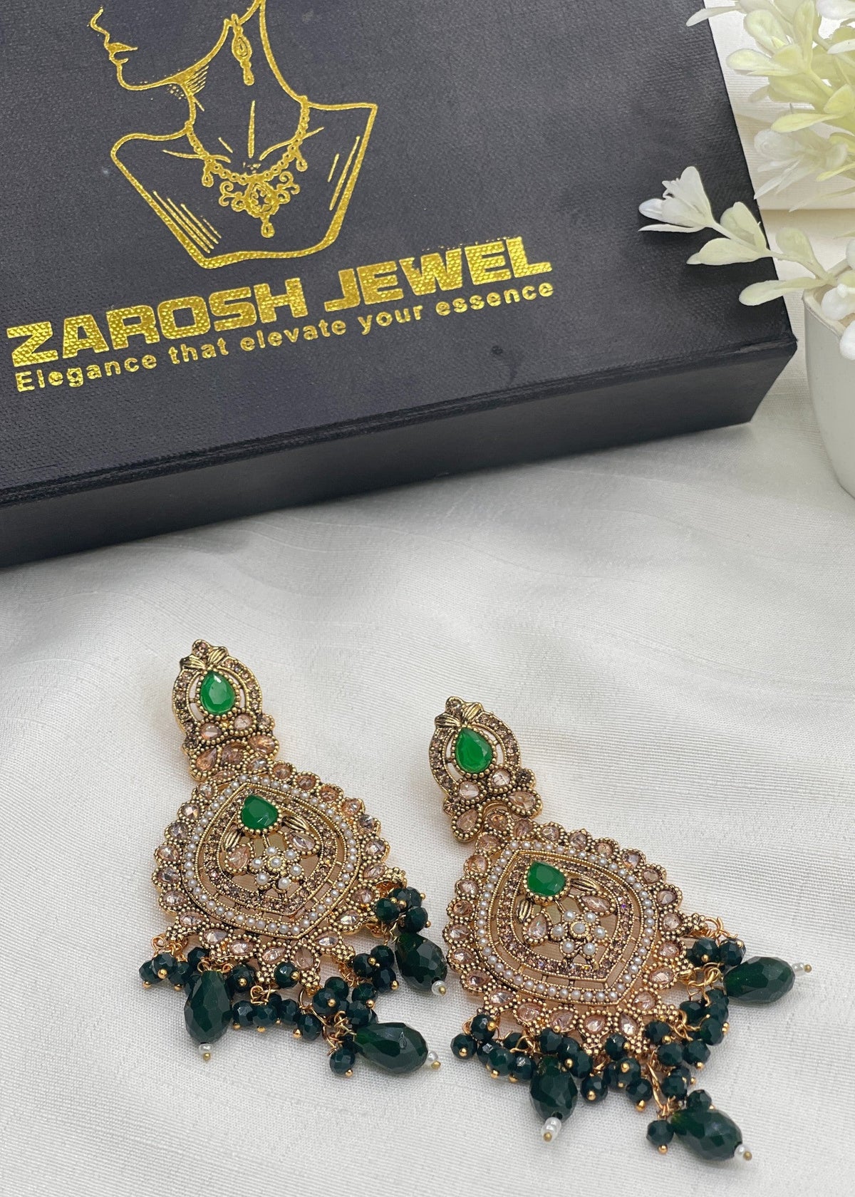 Shop the Kamila Earrings from Zarosh Jewel