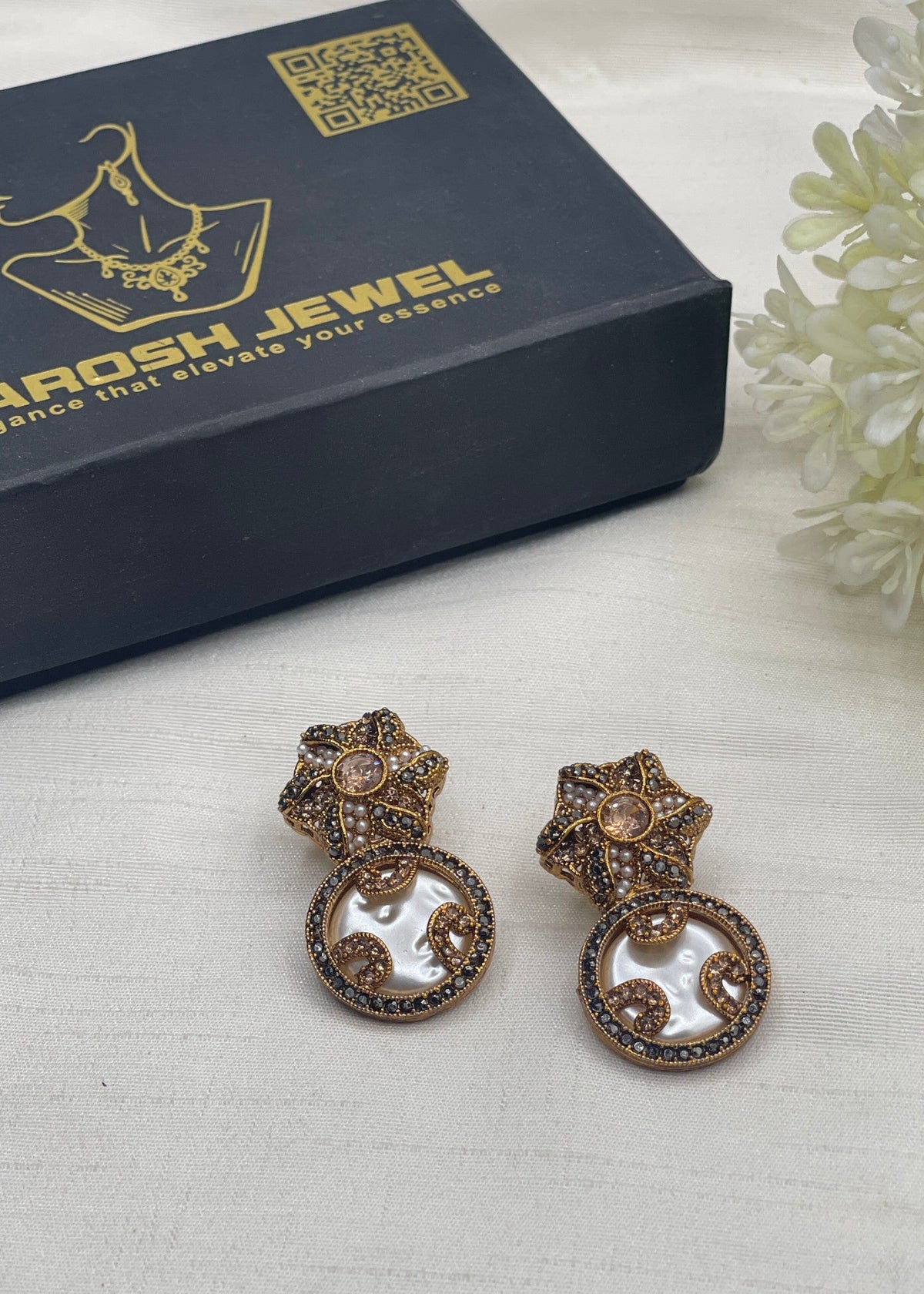 Shop the Kashaf Earring from Zarosh Jewel