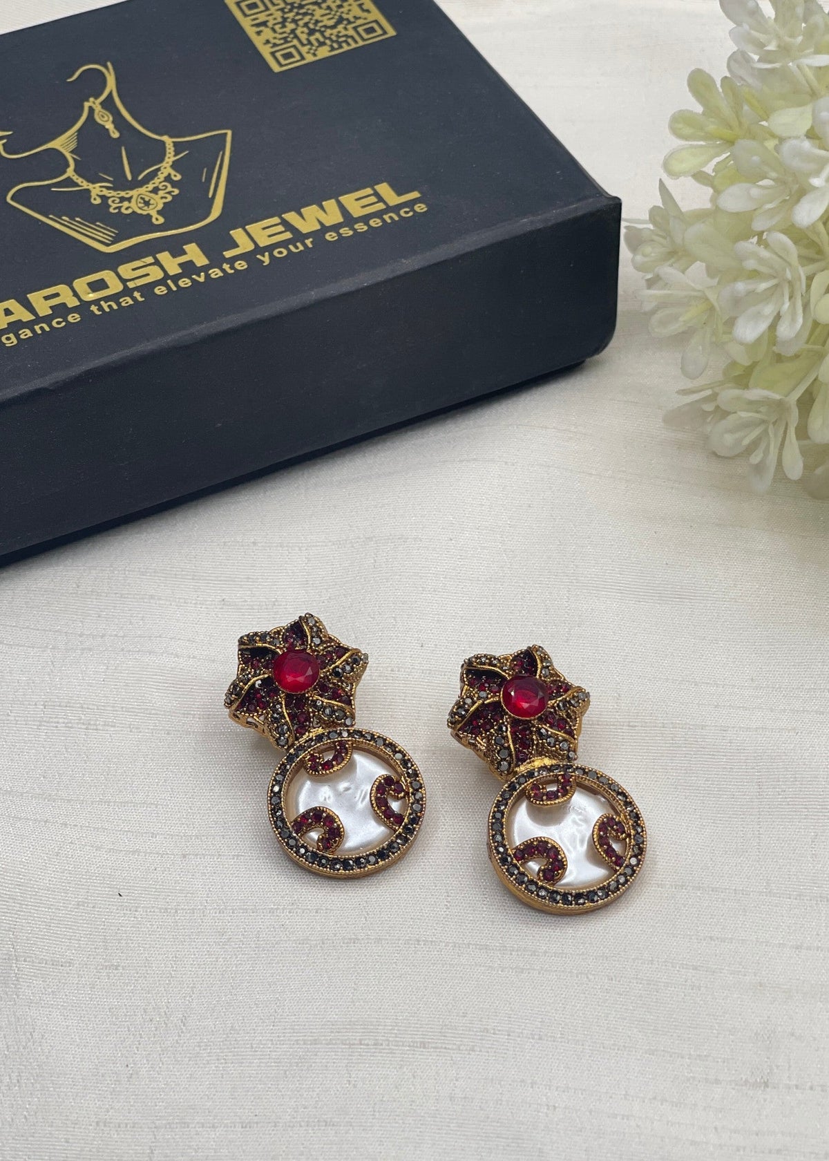 Shop the Kashaf Earring from Zarosh Jewel