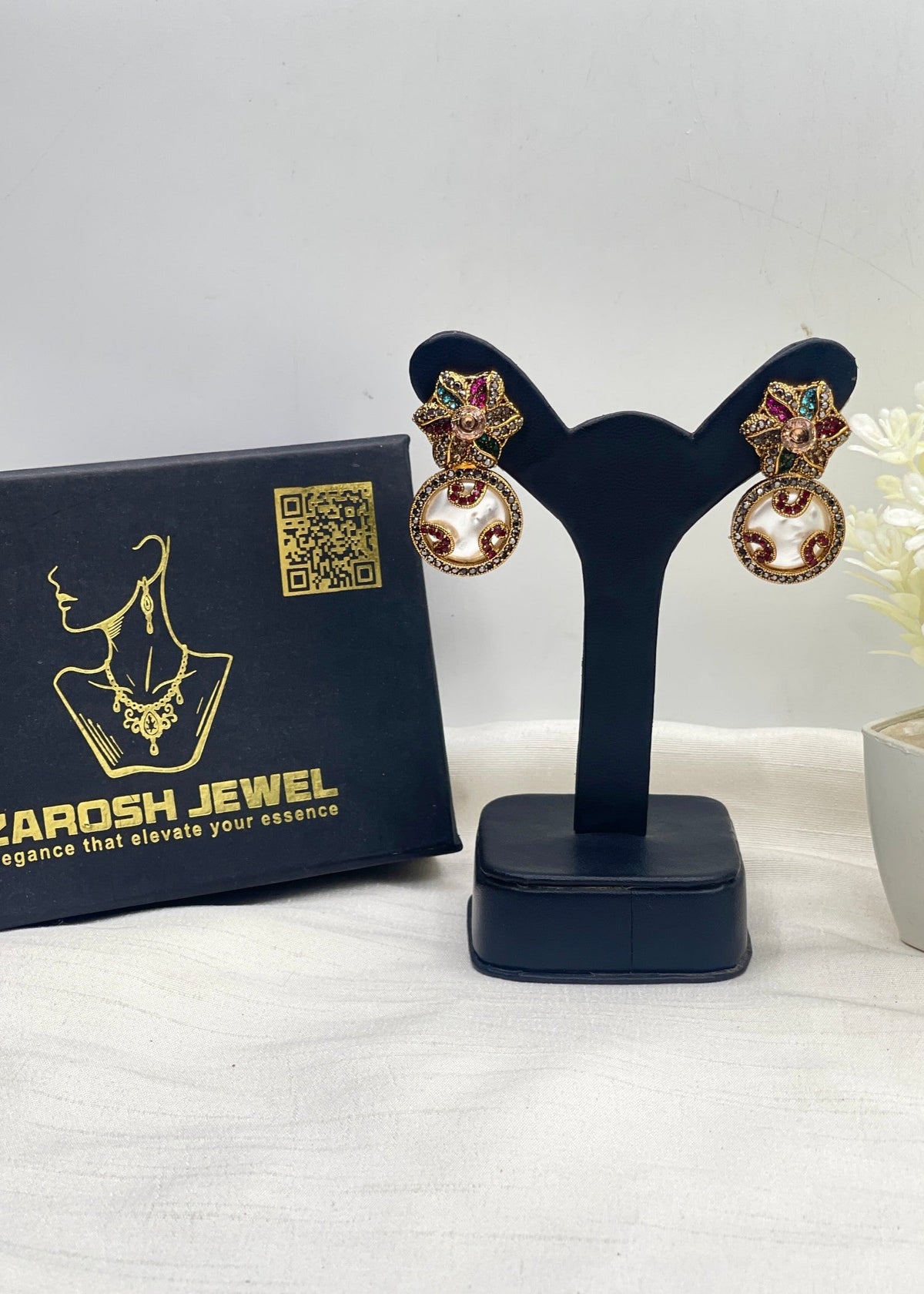 Shop the Kashaf Earring from Zarosh Jewel