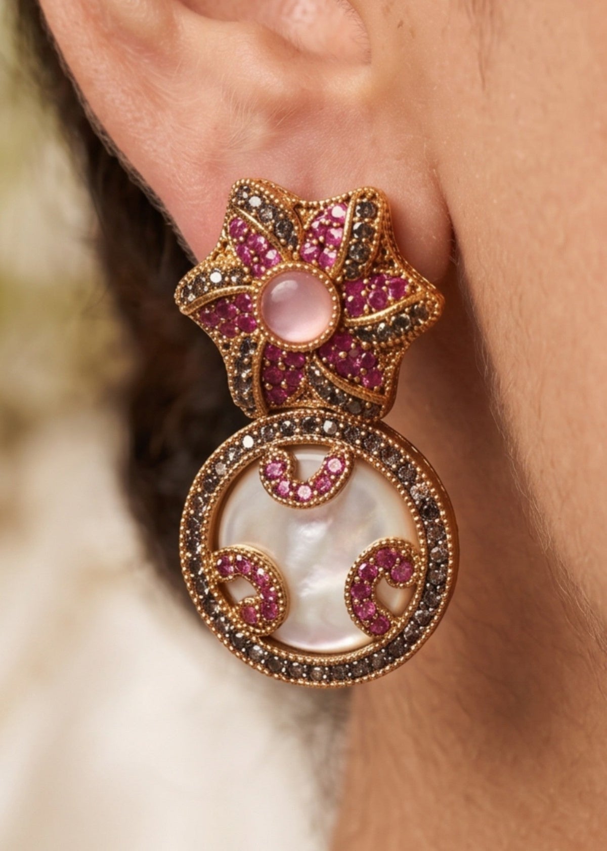 Shop the Kashaf Earring from Zarosh Jewel
