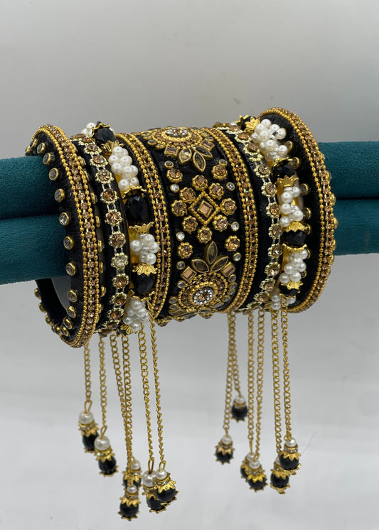 Shop the Kavya Bangle Set from Zarosh Jewel