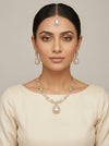 Khadija Necklace Set by Zarosh Jewel