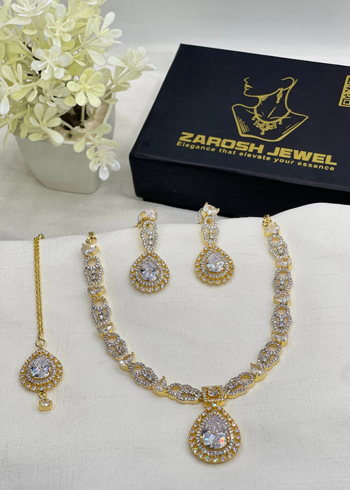Shop the Khadija Necklace Set from Zarosh Jewel