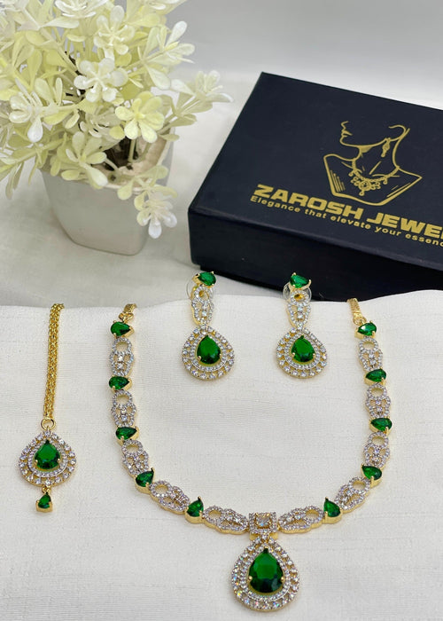 Shop the Khadija Necklace Set from Zarosh Jewel