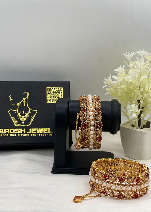 Shop the Khawla Antique Karas from Zarosh Jewel