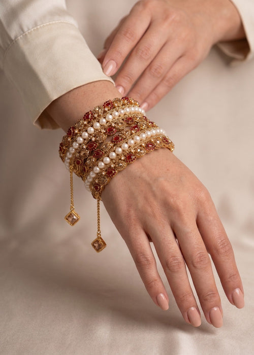 Khawla Antique Karas by Zarosh Jewel