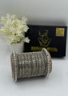 Kinza Bangle Set by Zarosh Jewel