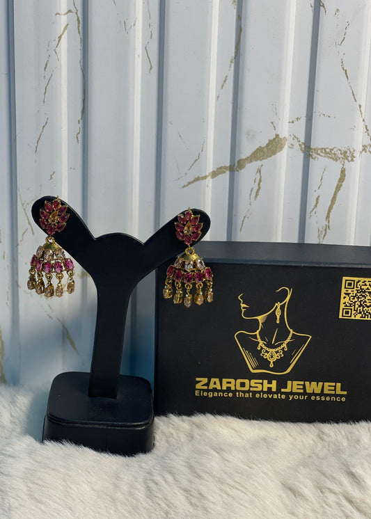Shop the Kiran Jhumkas from Zarosh Jewel