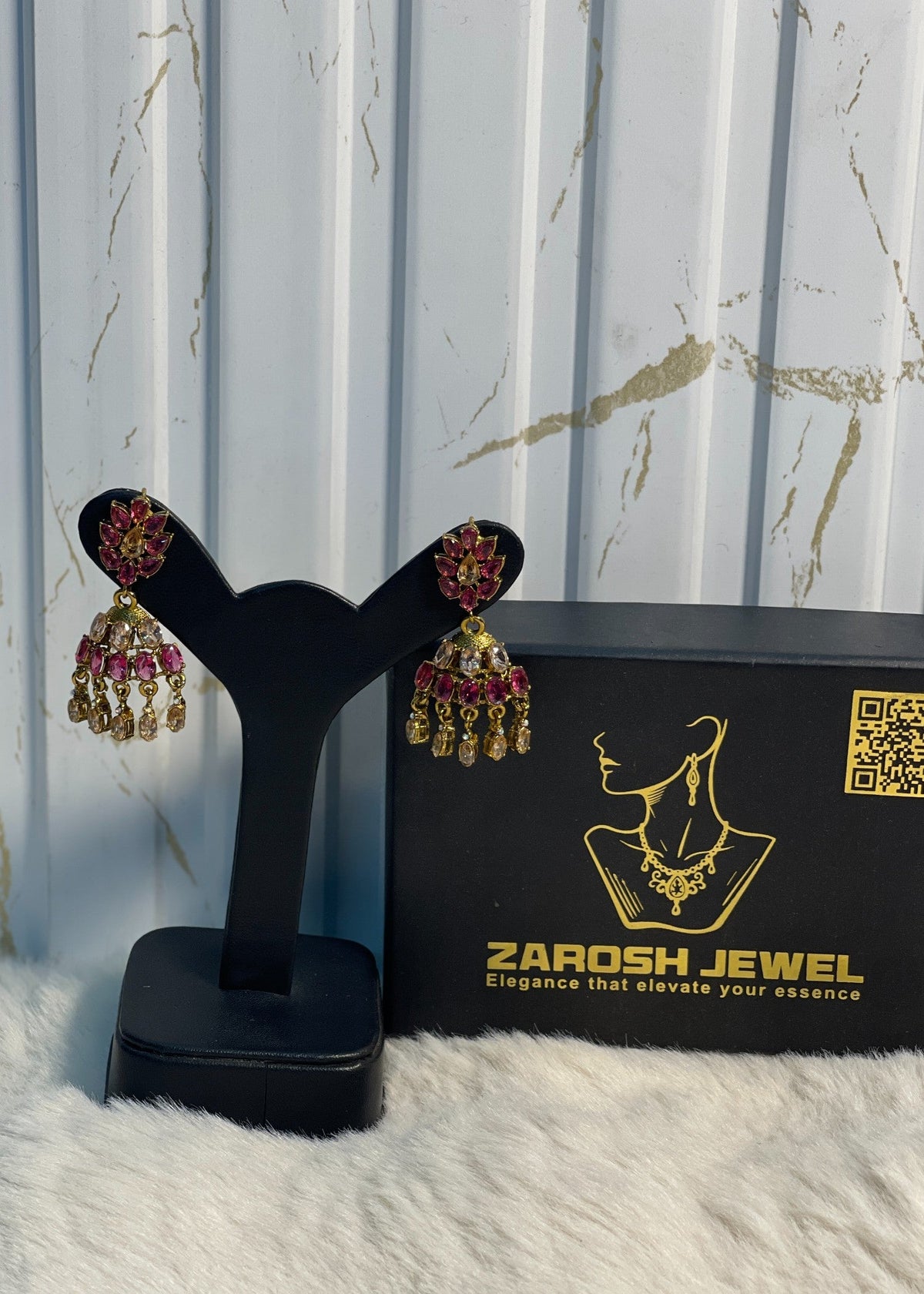Shop the Kiran Jhumkas from Zarosh Jewel