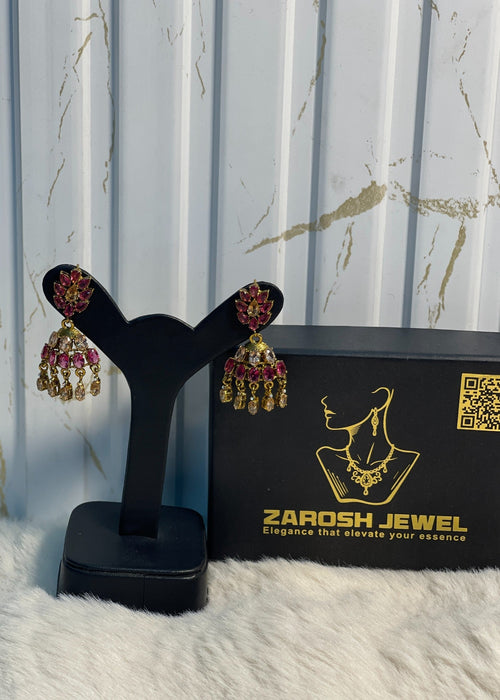 Shop the Kiran Jhumkas from Zarosh Jewel