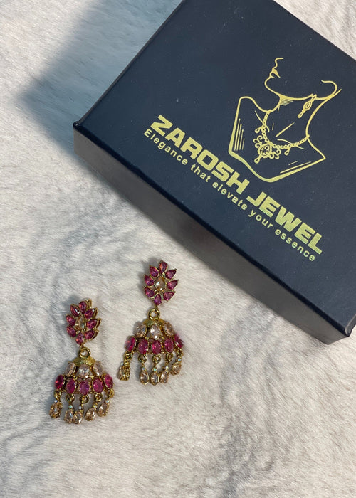 Shop the Kiran Jhumkas from Zarosh Jewel