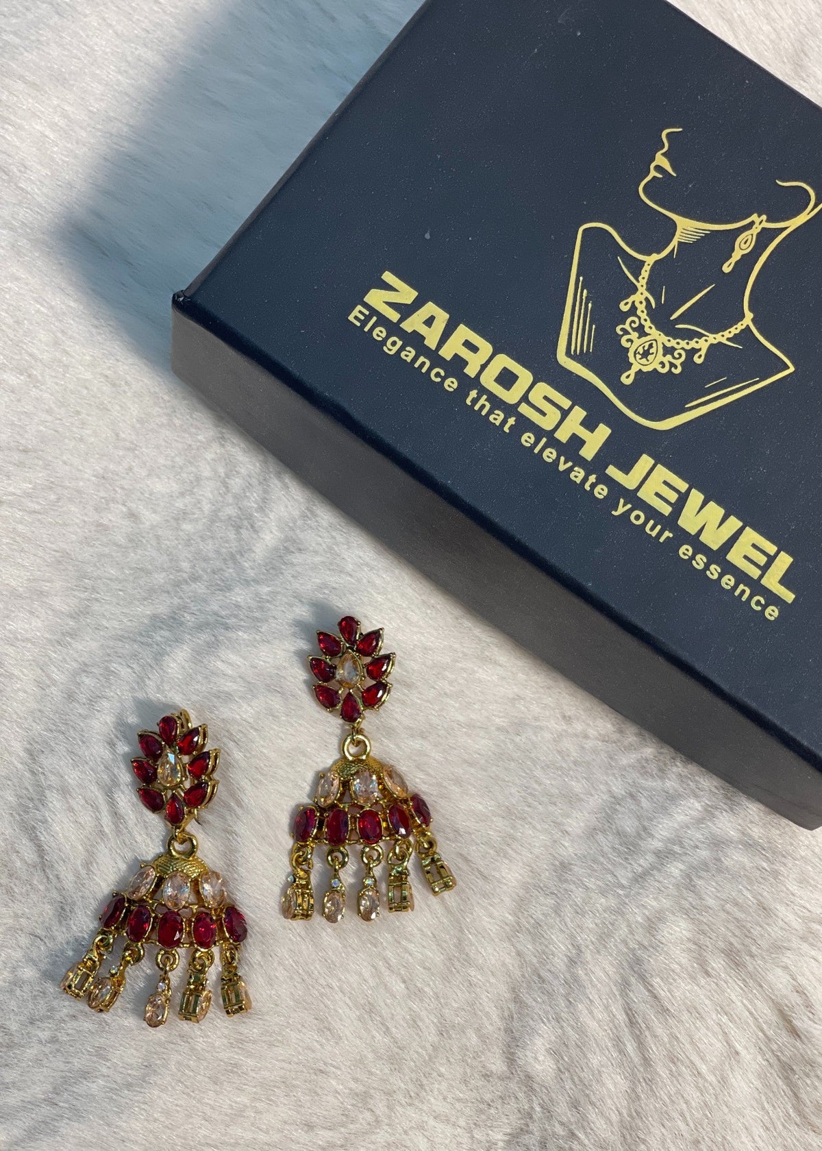 Shop the Kiran Jhumkas from Zarosh Jewel