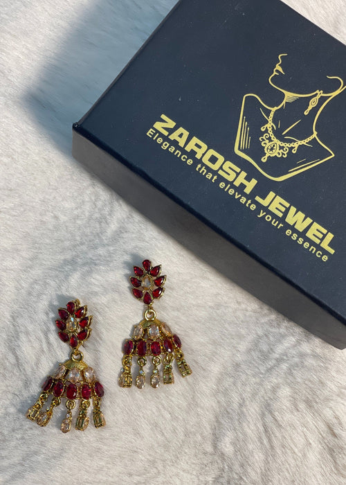 Shop the Kiran Jhumkas from Zarosh Jewel