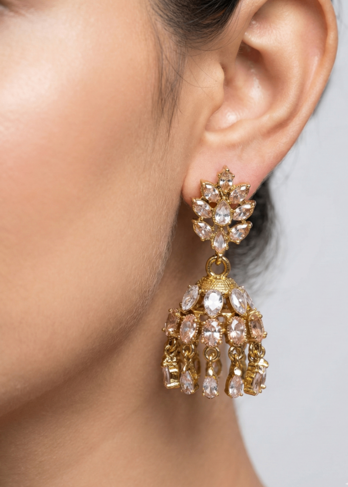 Shop the Kiran Jhumkas from Zarosh Jewel