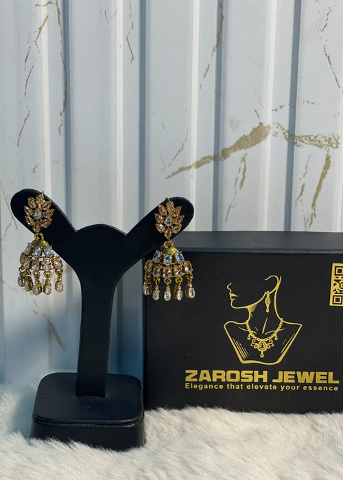 Shop the Kiran Jhumkas from Zarosh Jewel