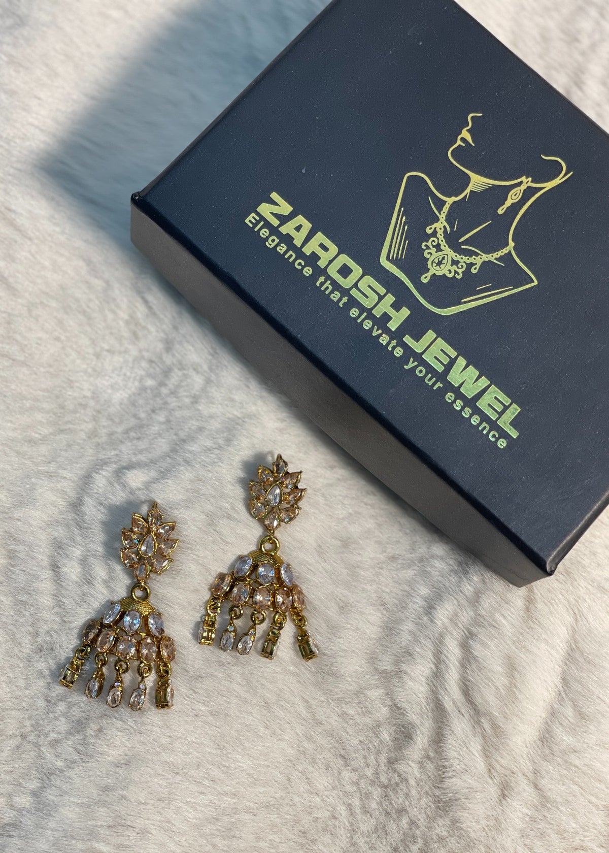 Shop the Kiran Jhumkas from Zarosh Jewel