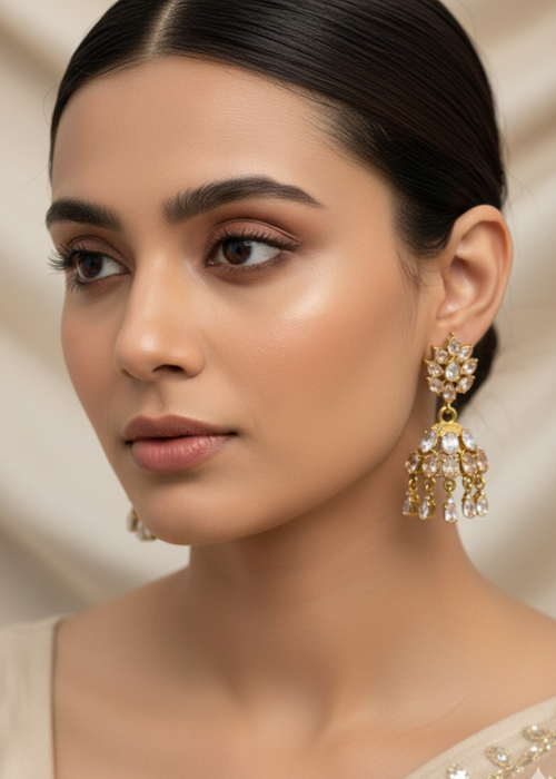 Shop the Kiran Jhumkas from Zarosh Jewel