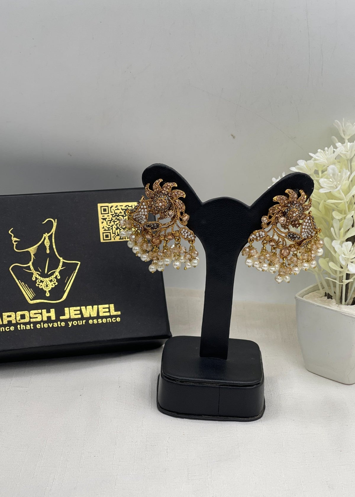 Shop the Kisa Antique Pearl Tops from Zarosh Jewel