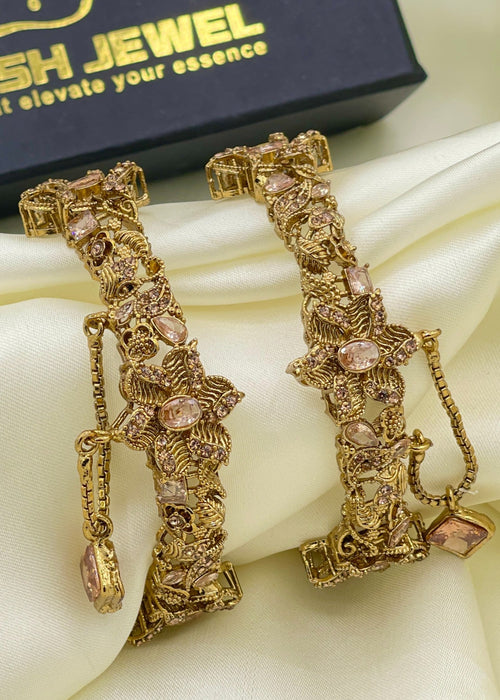 Shop the Kissa Openable Bangle Set from Zarosh Jewel
