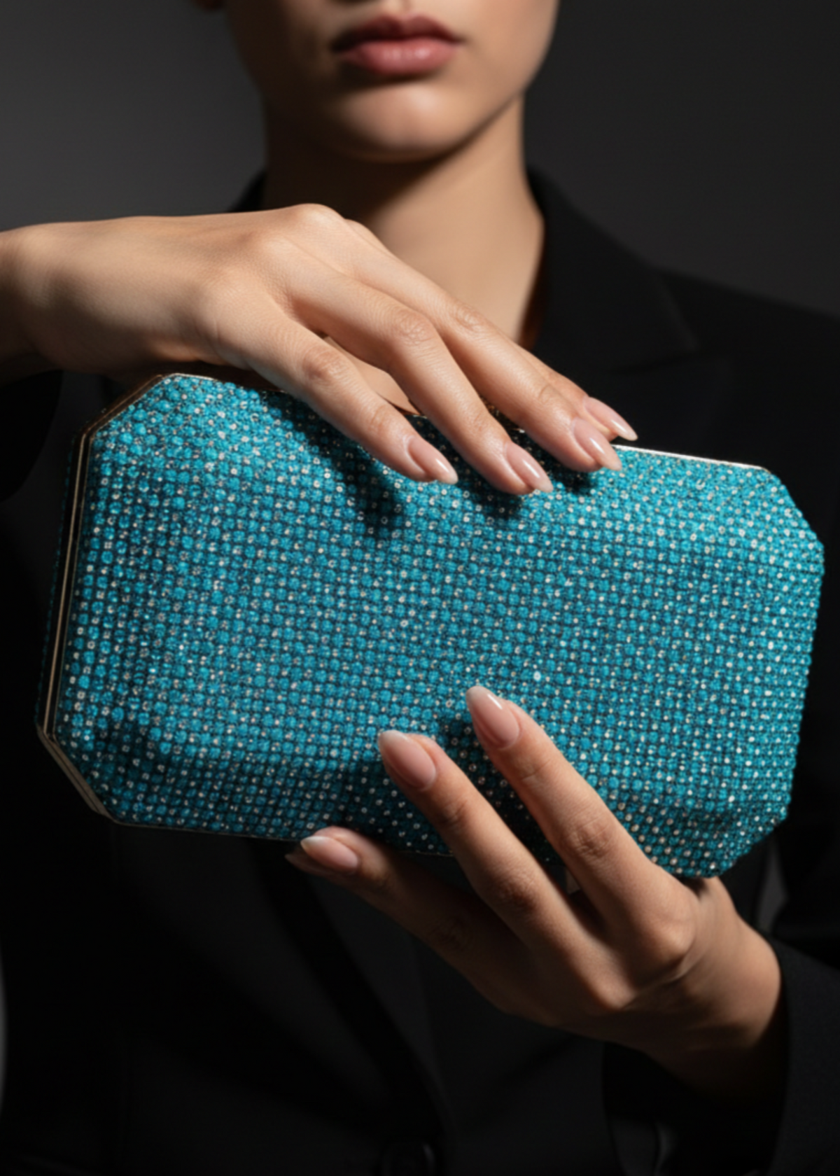 Shop the Kyla Crystal Clutch from Zarosh Jewel
