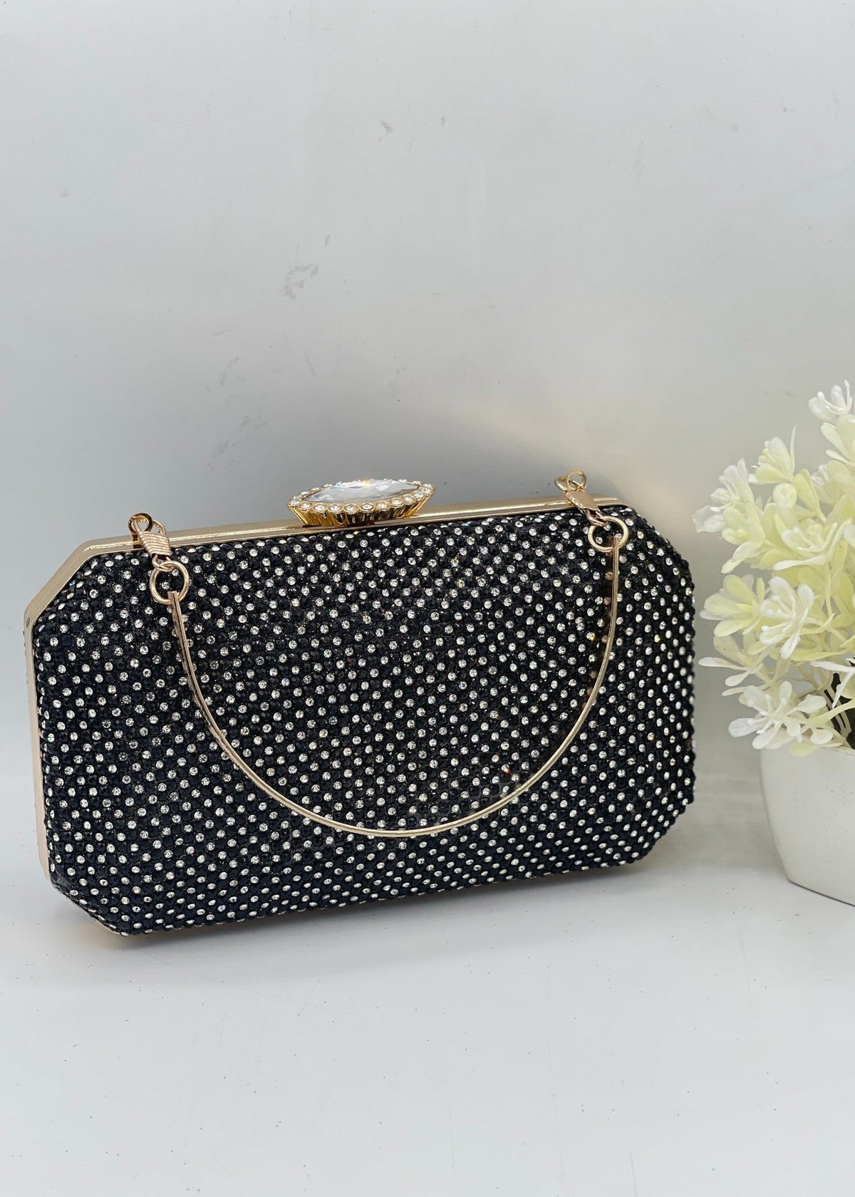 Shop the Kyla Crystal Clutch from Zarosh Jewel