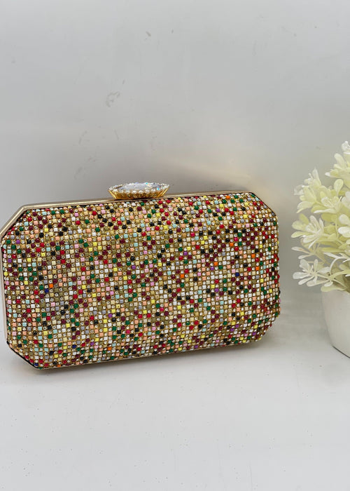 Shop the Kyla Crystal Clutch from Zarosh Jewel