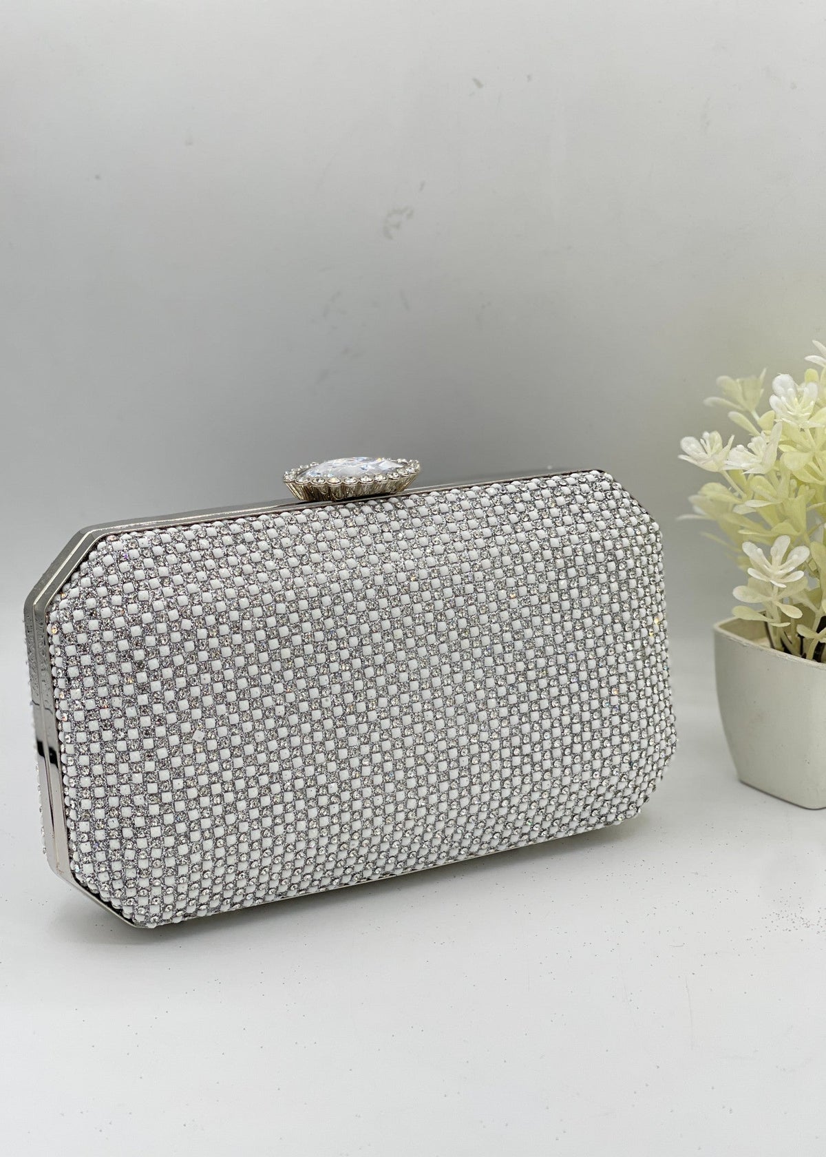 Shop the Kyla Crystal Clutch from Zarosh Jewel