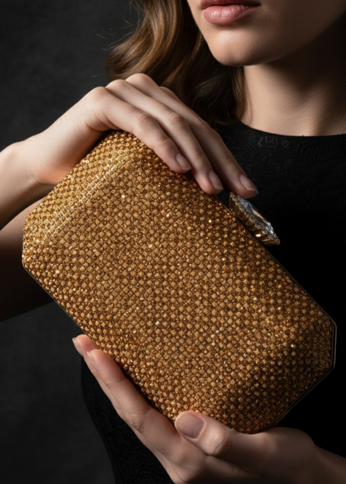 Shop the Kyla Crystal Clutch from Zarosh Jewel