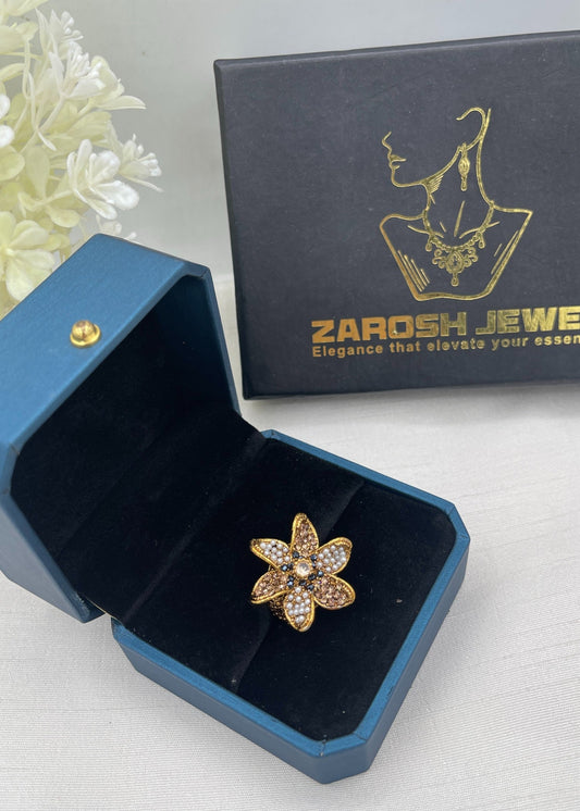 Shop the Laleh Traditional Ring from Zarosh Jewel