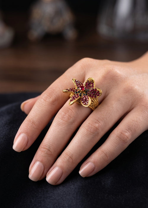 Shop the Laleh Traditional Ring from Zarosh Jewel