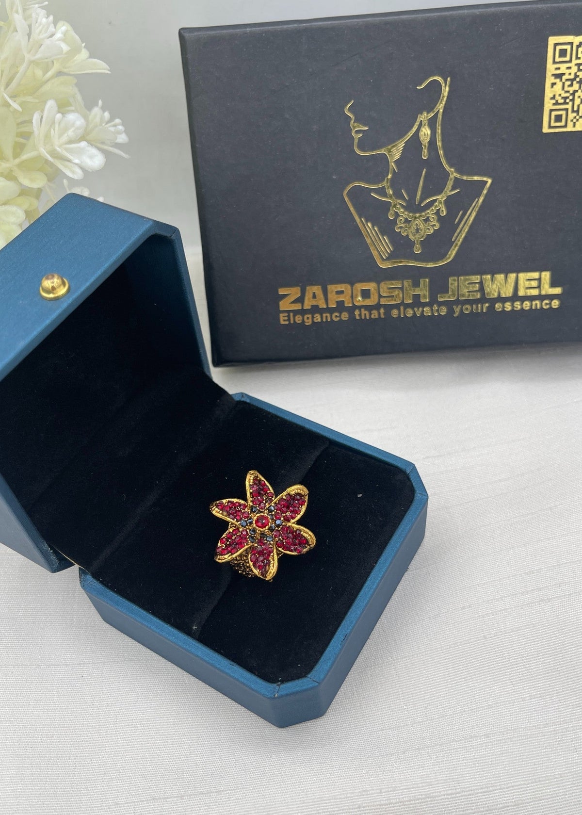 Shop the Laleh Traditional Ring from Zarosh Jewel