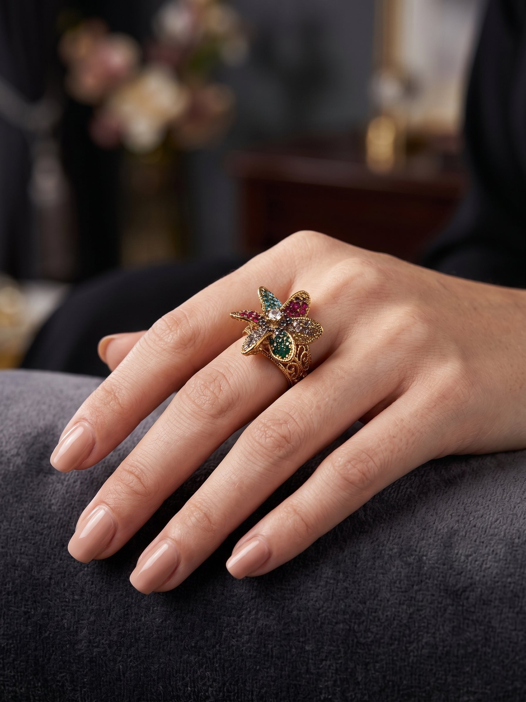 Laleh Traditional Ring