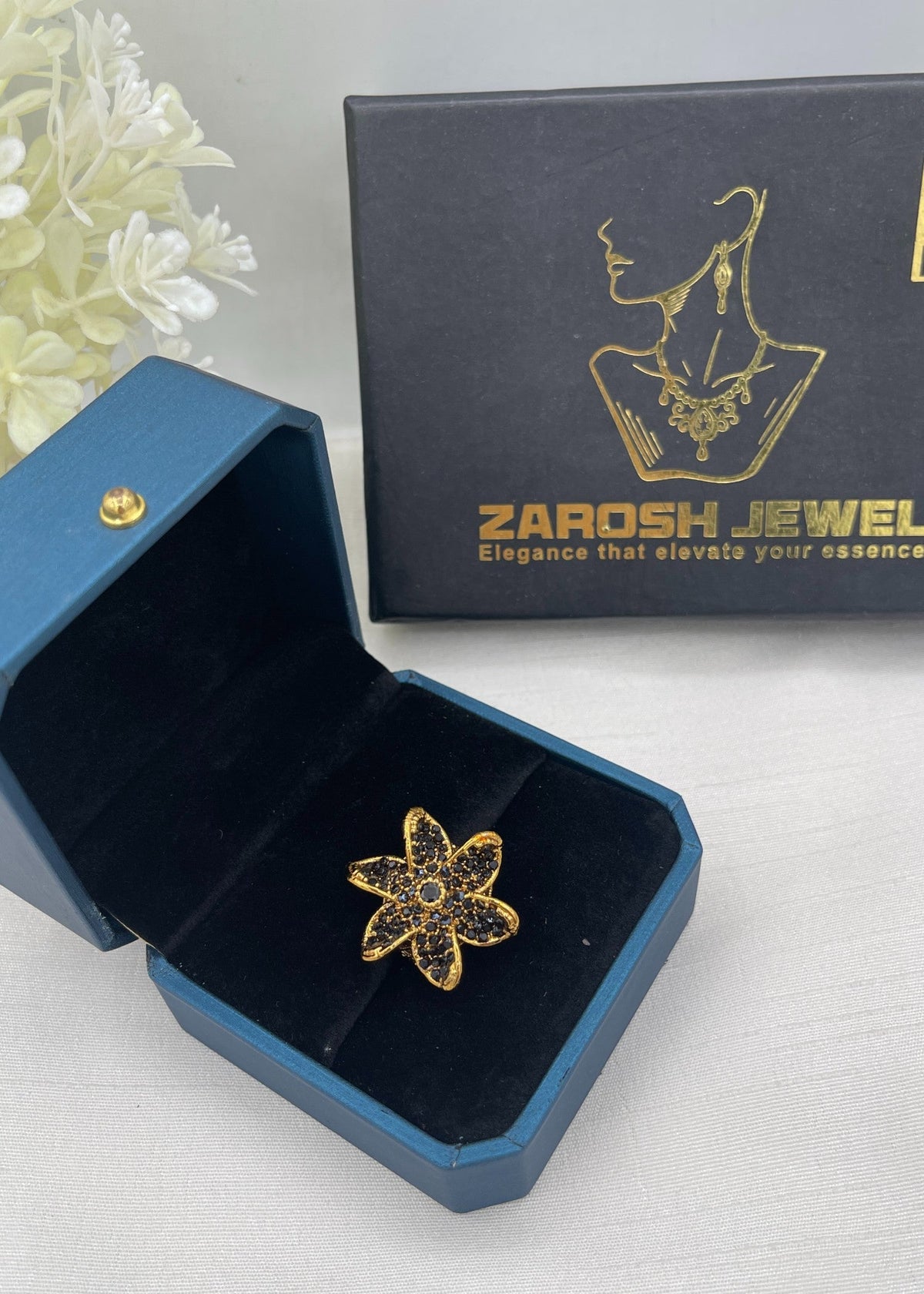 Shop the Laleh Traditional Ring from Zarosh Jewel