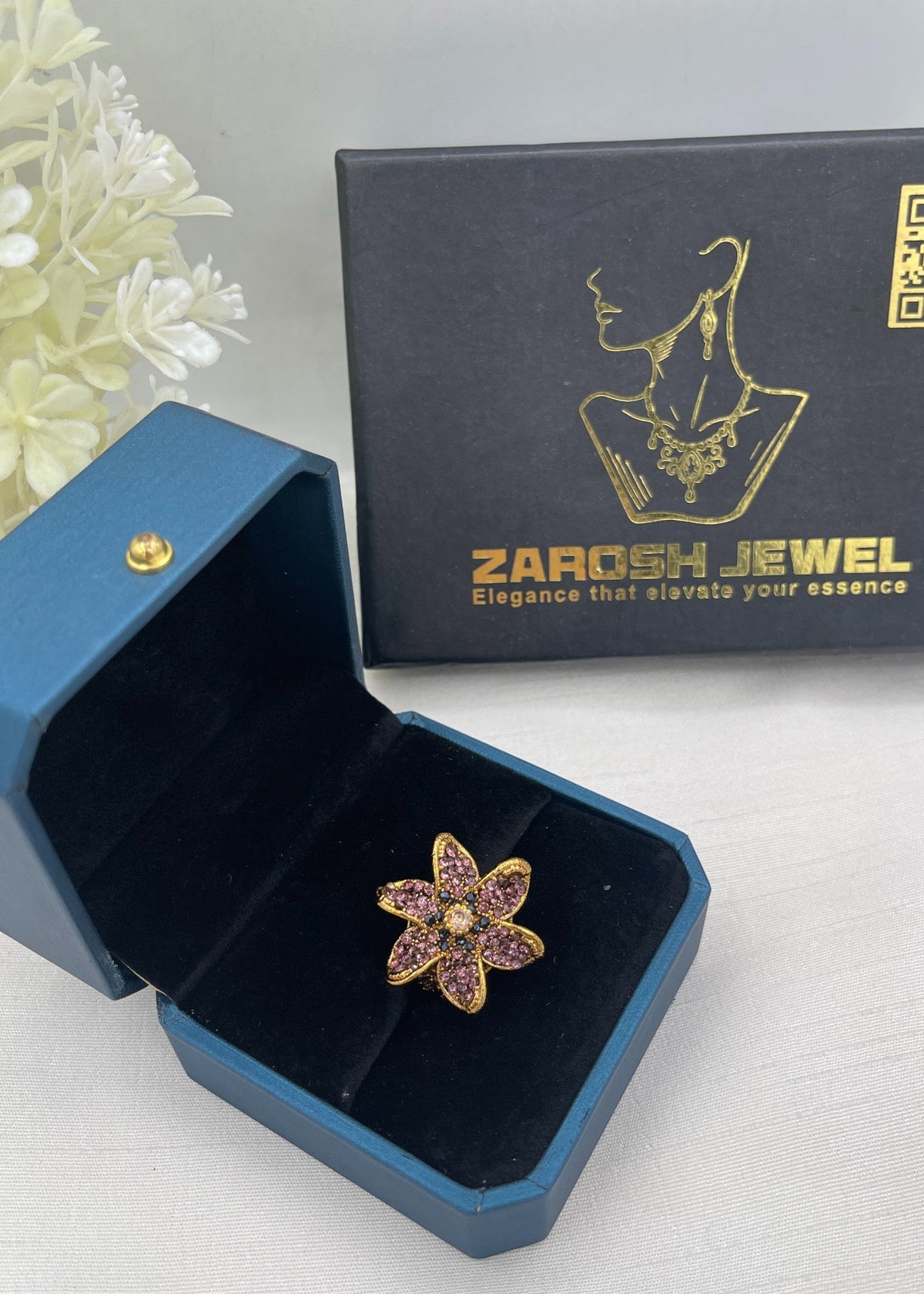 Shop the Laleh Traditional Ring from Zarosh Jewel